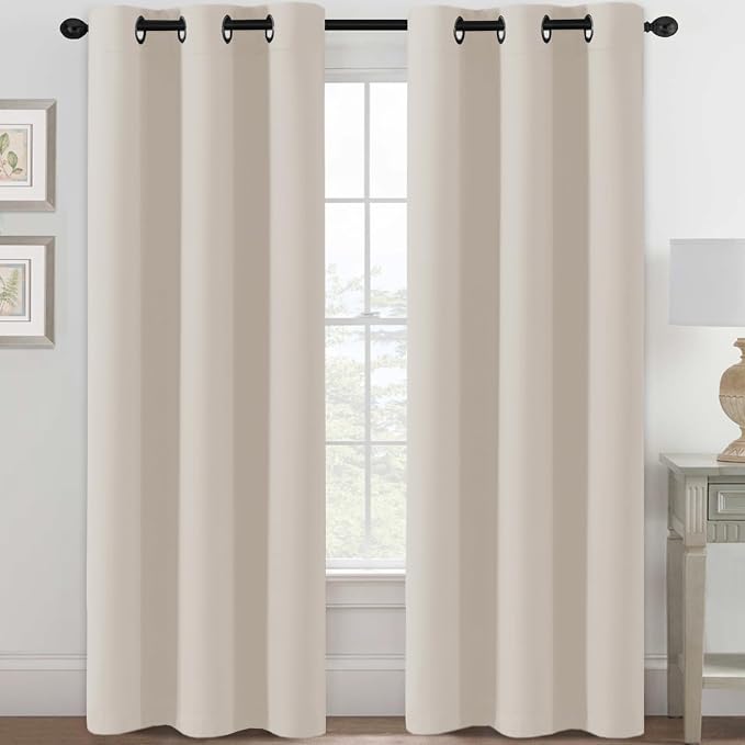 H.VERSAILTEX Blackout Curtains for Bedroom Thermal Insulated Room Darkening by HVERSAILTEX