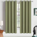 Yakamok Room Darkening Curtains 52x63 inch Length Sage Green-Living Room | 2 by Yakamok