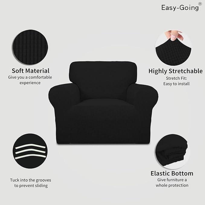 Easy-Going Stretch Chair Slipcover - Image 3