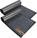 GORILLA GRIP Waterproof Traffic Guard Door Mat, 35x23 2 Pack Indoor Outdoor by Unknown