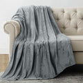 Utopia Bedding Soft Fleece Bed Blanket Throw Size Ash Grey | Microfiber Plush by UTOPIABEDDING