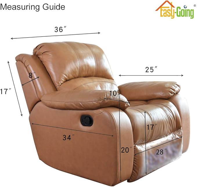 Easy-Going Reversible Couch Cover, Oversized Recliner, Wine/Beige | Machine - Image 7