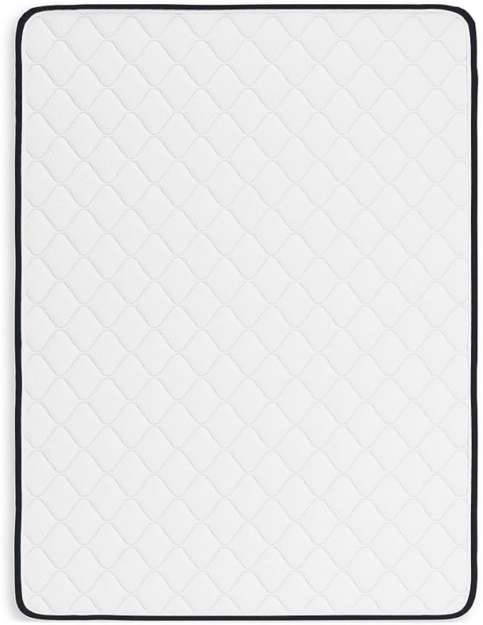 Signature Design by Ashley Queen Size Medium Firm 6 Inch Memory Foam Mattress with Breathable Quilted Cover, Fiberglass Free, Mattress in A Box