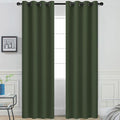 Yakamok Room Darkening Curtains 52x84 inch Length Greyish Green-Living Room | 2 by Yakamok