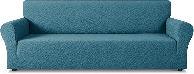 ZNSAYOTX 1 Piece Stretch Oversized Sofa Covers, New Plaid Couch Cover by ZNSAYOTX