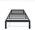 Metal Bed Frame Twin XL Size - 12 Inch Heavy-Duty Twin XL Platform Bed Frame No Box Spring Needed, Easy Assembly, Noise-Free, Sturdy Mattress Foundation, Underbed Storage Space
