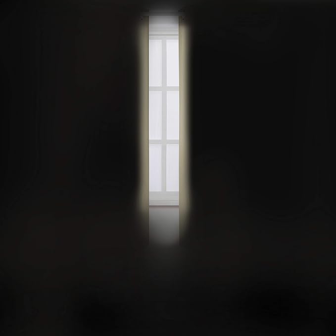 Beige Blackout Curtains 34 x 63 Inch Length/Set of 2 Curtain Panels/Thermal - Image 3