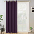 Yakamok Purple Room Darkening Curtains 84 inch Sliding Door Drapes | 1 by Yakamok
