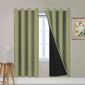 Yakamok Sage Blackout Curtains 72 Inches Long by Yakamok