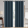 MIULEE 100% Blackout Linen Curtains by MIULEE