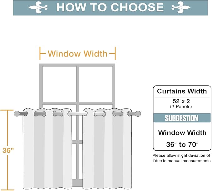 ChrisDowa Small Blackout Curtains - Image 6