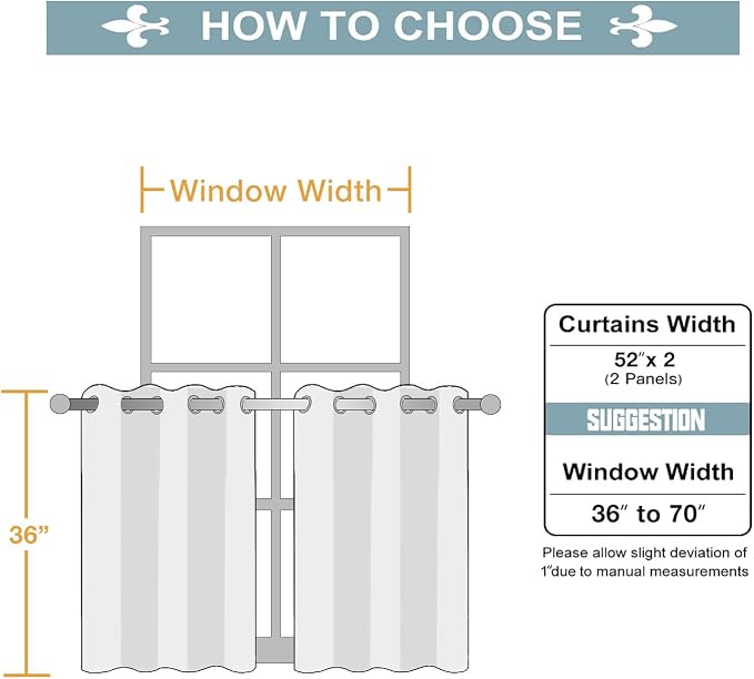 ChrisDowa Small Blackout Curtains - Image 5