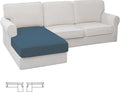 Easy-Going Stretch 1 Piece Chaise Lounge Cushion Slipcover | Sectional Couch by Easy-Going