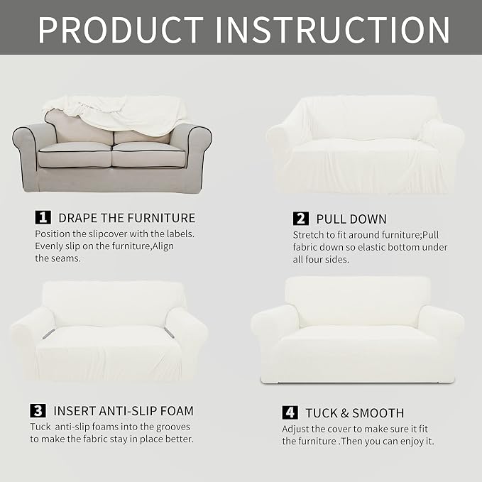 Easy-Going Stretch Oversized Chair Slipcover - Image 6