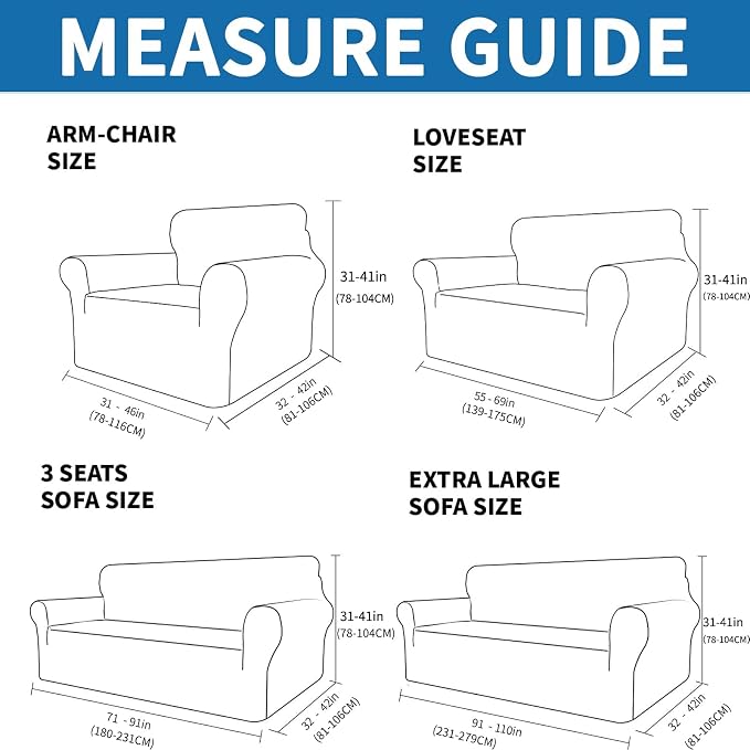 XINEAGE New 1 Piece Couch Covers - Image 2