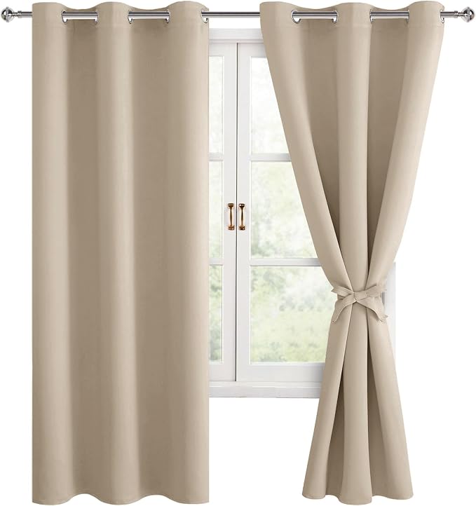 Blackout Curtains for Bedroom and Living Room, 38 x 72 Inch | Light Blocking - Image 8