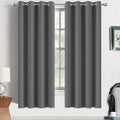Yakamok Room Darkening Curtains 52x72 inch Length Dark Grey-Living Room | 2 by Yakamok