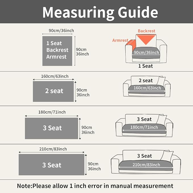 Velvet Couch Covers for Sectional Sofa Washable, Non-Slip L Shaped Sectional - Image 7