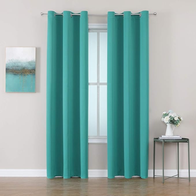 ChrisDowa Blackout Curtains for Bedroom and Living Room 84 Inches Long | 2 by ChrisDowa
