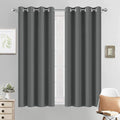 Yakamok Room Darkening Curtains 52x54 inch Length Dark Grey-Living Room | 2 by Yakamok