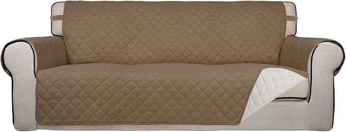 PureFit Reversible Quilted Sofa Cover Dog Couch Covers by PureFit