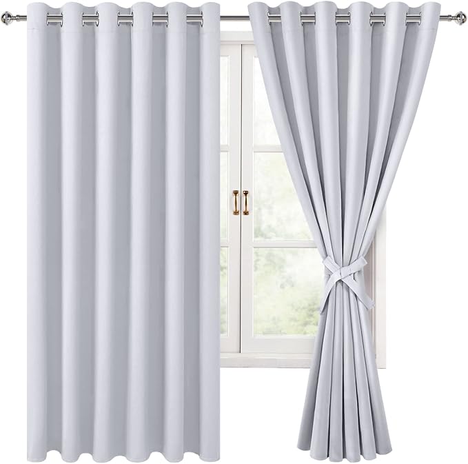 Room Darkening Curtains for Bedroom, 70 x 63 Inches, Energy Saving, Window by Hiasan