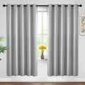 Yakamok Room Darkening Curtains 62x72 inch Length Light Grey-Living Room | 2 by Yakamok