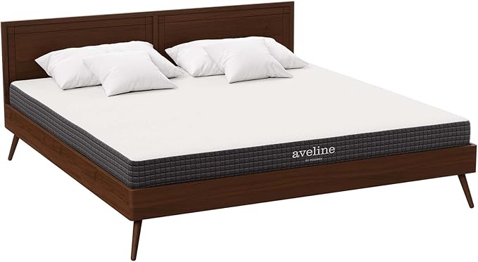 Modway Aveline Gel Infused Memory Mattress with CertiPUR-US Certified Foam, King, White