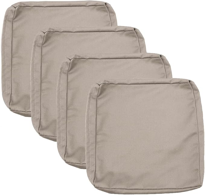 Sqodok Patio Cushion Cover 22x20 inch, Outdoor Seat Cushion Slip Cover by Sqodok