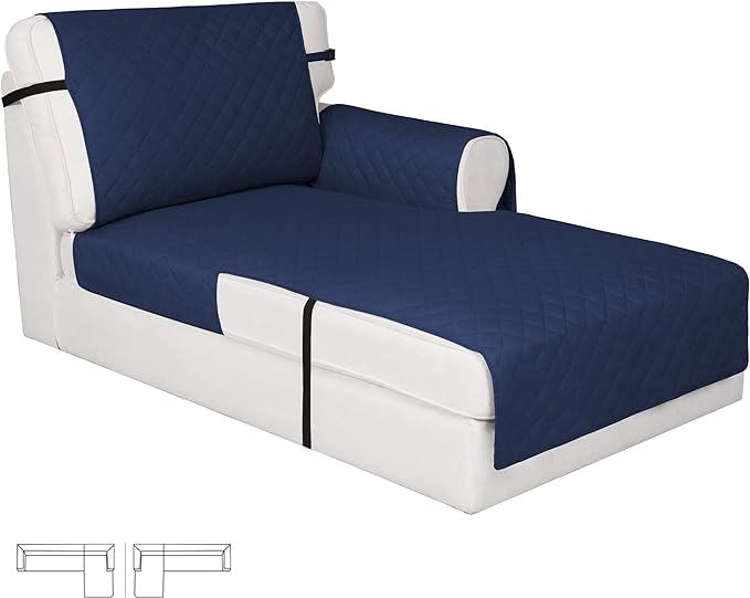 Easy-Going Reversible Couch Cover, Chaise Lounge, Water Resistant Furniture Mat by Easy-Going