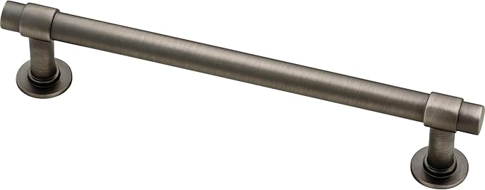 Franklin Brass Francisco (1-Pack) Cabinet Handles 5-1/16" Hole Center Pulls | Heirloom Silver Hardware for Kitchen Drawers, Dressers, Furniture P29618-904-C