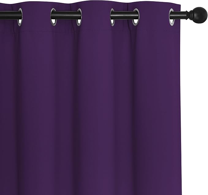 NICETOWN Blackout Patio Curtains 100 x 144 Inches Long - Image 7