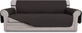 Easy-Going Reversible Couch Cover, 3 Cushion Sofa, Chocolate/Chocolate | Large by Easy-Going