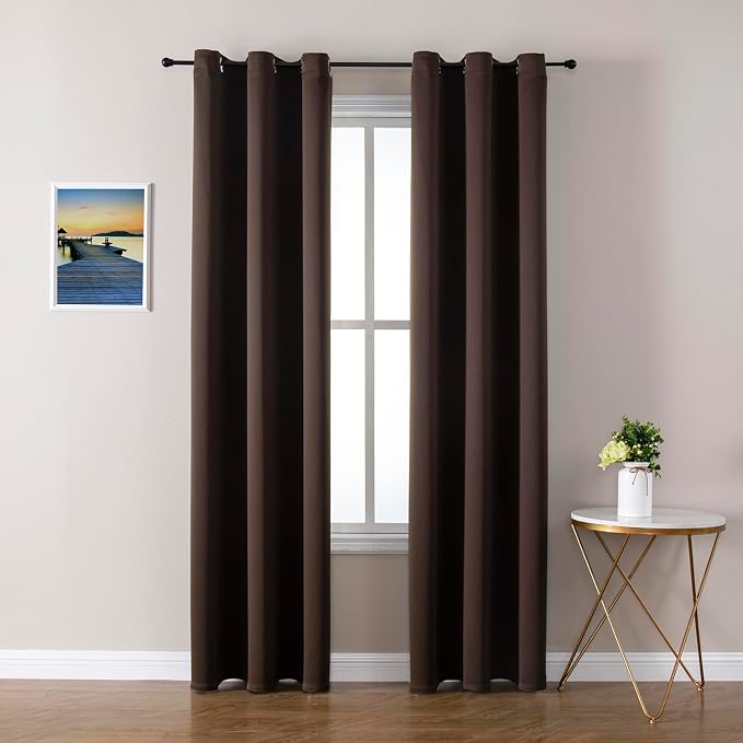 ChrisDowa Blackout Curtains for Bedroom and Living Room 72 Inches Long | 2 by ChrisDowa