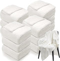 12 Pack Fleece Throw Blankets 50x60 Inches by Tewloss