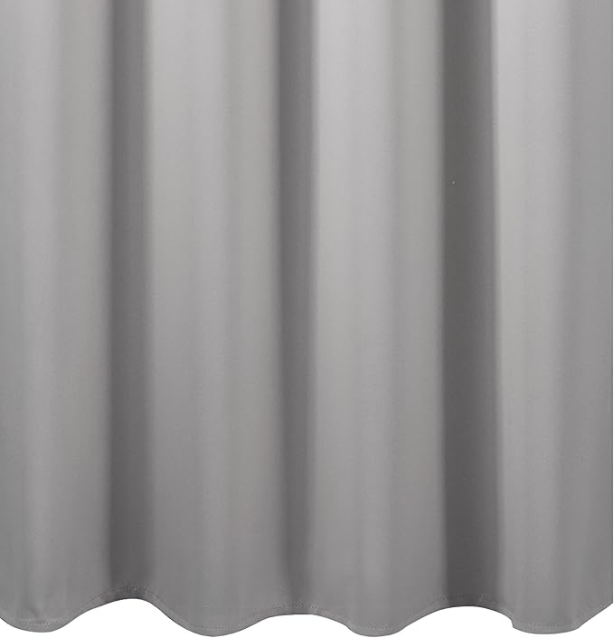 Blackout Curtains 52 x 84 inch/Light Grey Curtains Set of 2 Panels/Thermal - Image 8