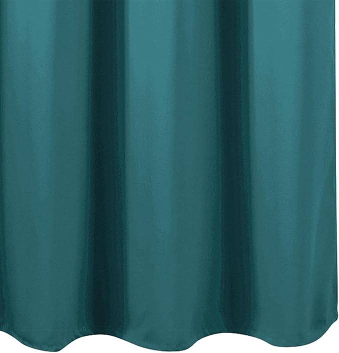 Blackout Curtains 52 x 120 Inch Long Sea Teal Curtains Set of 2 Panels Room - Image 8