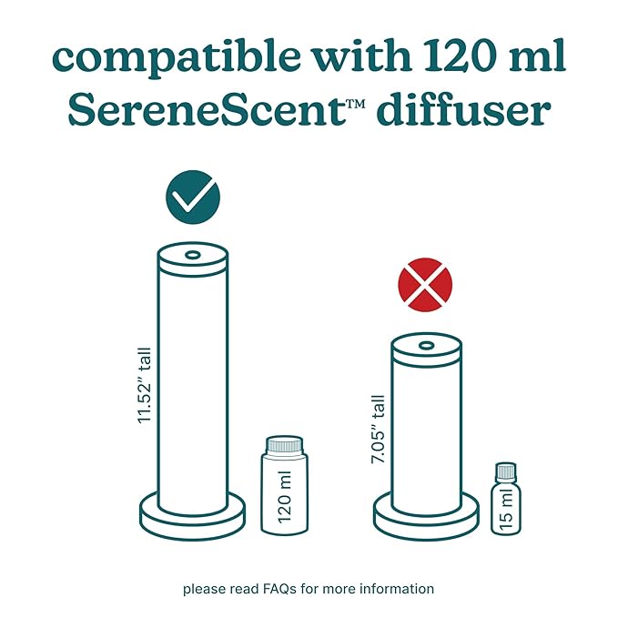 Homedics SereneScent Velvet Wood & Oud Home Fragrance Oil, 120 ml, for use with Homedics SereneScent Waterless Diffuser (ARMH-970/973), Clean & Natural Everyday Collection