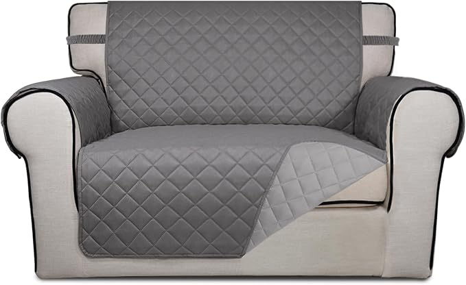 PureFit Reversible Quilted Sofa Cover Dog Couch Covers by PureFit