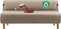 Turquoize 100% Waterproof Futon Cover Futon Slipcover Washable Armless Sofa Bed by Turquoize