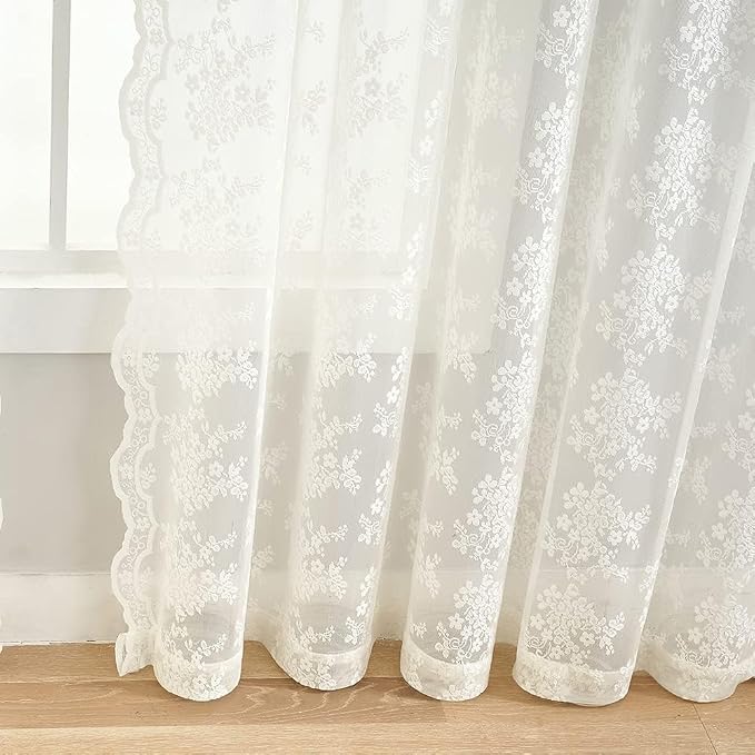 YJ YANJUN Vintage Lace Curtains - Image 5