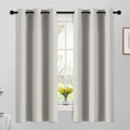 Yakamok Room Darkening Curtains 42x63 inch Length Light Beige-Living Room | 2 by Yakamok