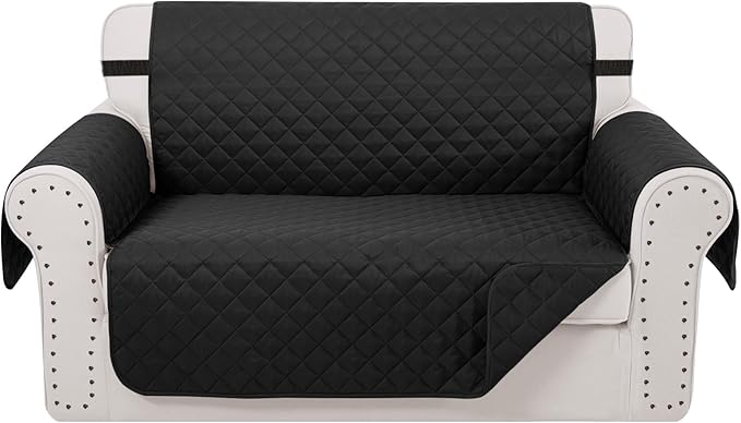 Reversible 45" Small Loveseat Sofa Covers, Friendly Furniture Protector by LuxshareHome
