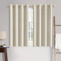 MIULEE 100% Blackout Linen Curtains by MIULEE