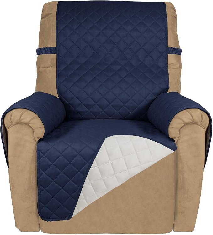 PureFit Reversible Recliner Chair Covers Couch Covers by PureFit