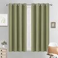 Yakamok Room Darkening Curtains 52x54 inch Length Sage Green-Living Room | 2 by Yakamok
