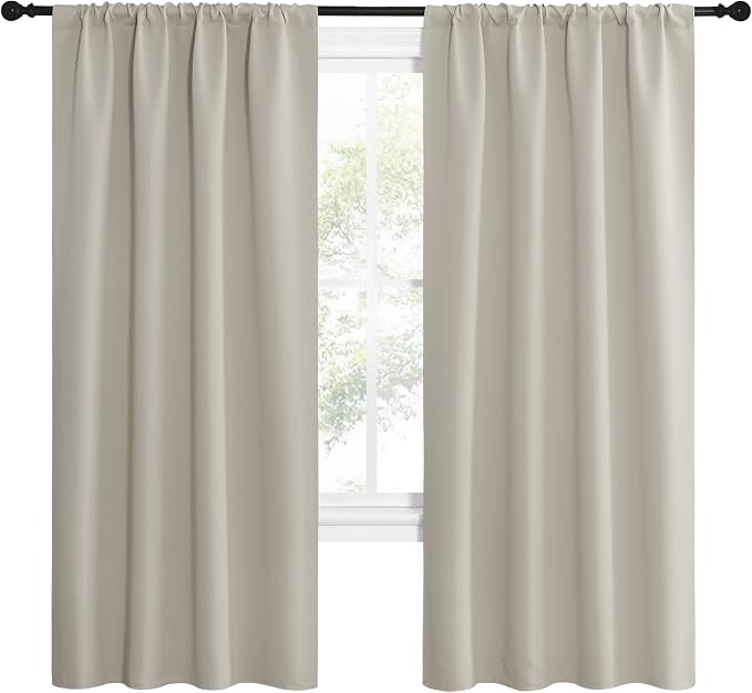 NICETOWN Blackout Curtains for Living Curtains, Room Darkening Window Curtain - Image 2
