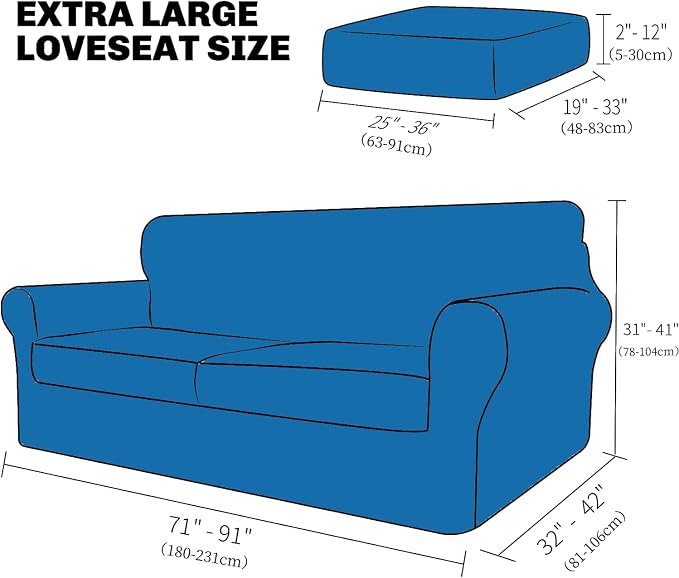XINEAGE 2026 New 3 Pieces Couch Covers - Image 2