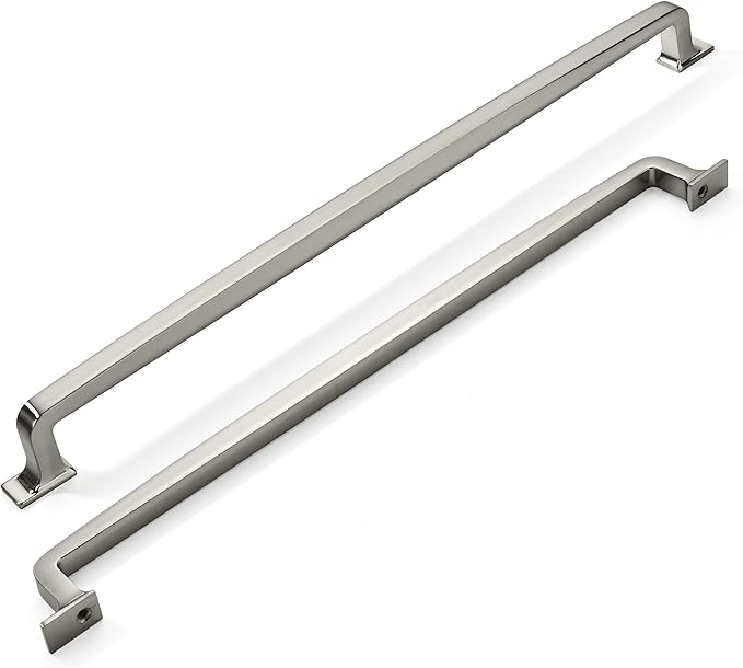 khtumeware | Appliance Handle Pull | Brushed Nickel | 18 in (457 mm) Center-to-Center Drawer Pull | 1 Pack| Kitchen and Bathroom Cabinet Hardware | Furniture Hardware