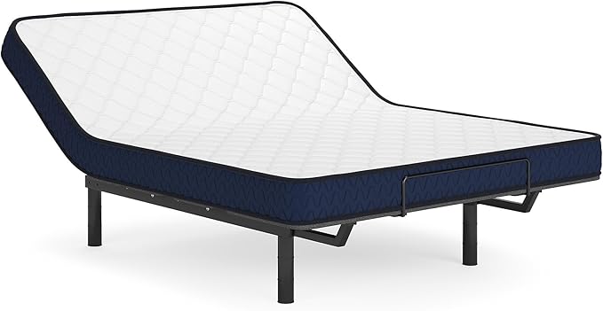 Signature Design by Ashley Full Size Medium Firm 6 Inch Memory Foam Mattress with Breathable Quilted Cover, Fiberglass Free, Mattress in A Box